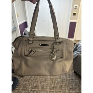 Michael Kors Gilmore Large Gray Handbag/Satchel